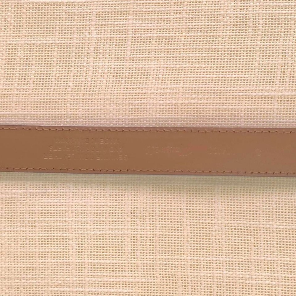 Madewell Suede Western Buckle Belt - Warm Chestnut/ Size: S - Picture 6 of 7